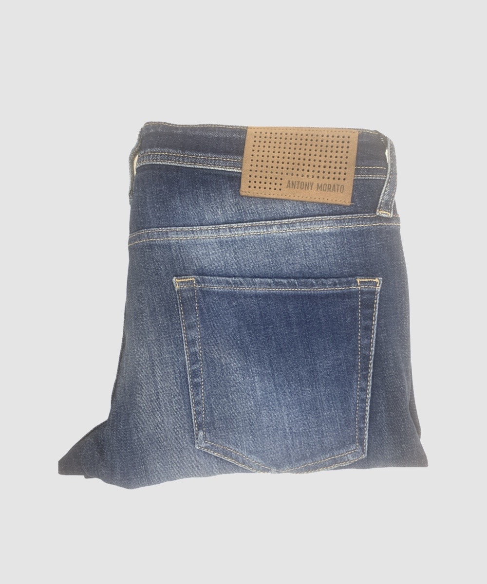 Antony Morata Men's Casual Blue Jeans