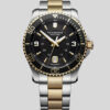 Victorinox Maverick Two-tone Mens Watch with Black Dial